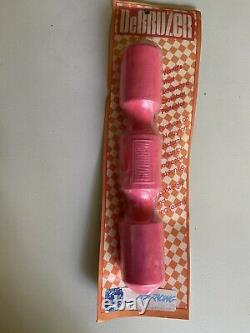 Vintage Motocross Nos Sunline Pink Debruzer Crossbar Pad + Pink Oury Orig Grips