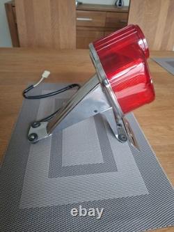Vintage Suzuki T250 TS 50 100 125 185 250 400 Rear Lamp and Bracket. NOS OEM