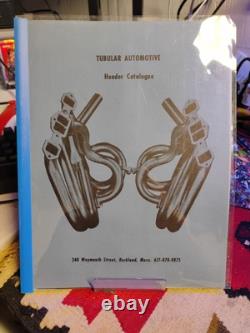 Vintage Tubular Automotive Header Catalog Rare New Old Stock Mint Condition Vintage Tubular Automotive Header Catalog Rare New Old Stock Mint Condition